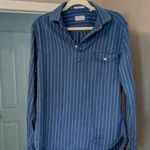 Gant The Pullover Blue Striped